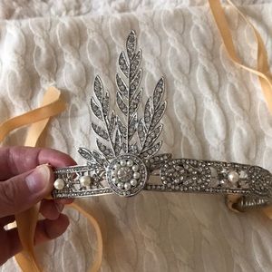 Great gatsby flapper headband